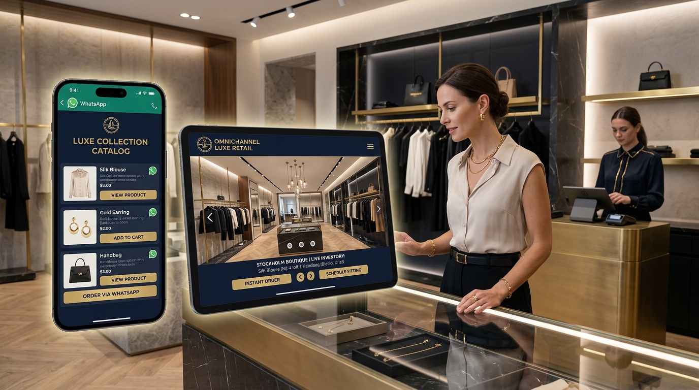 Comercio Omnicanal y Catálogo Digital para Tiendas Asociadas